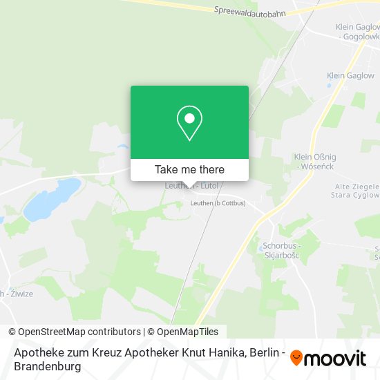 Apotheke zum Kreuz Apotheker Knut Hanika map