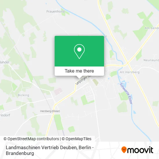 Карта Landmaschinen Vertrieb Deuben