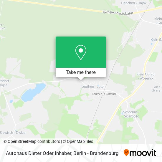 Autohaus Dieter Oder Inhaber map