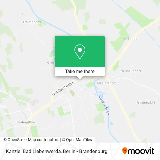 Карта Kanzlei Bad Liebenwerda