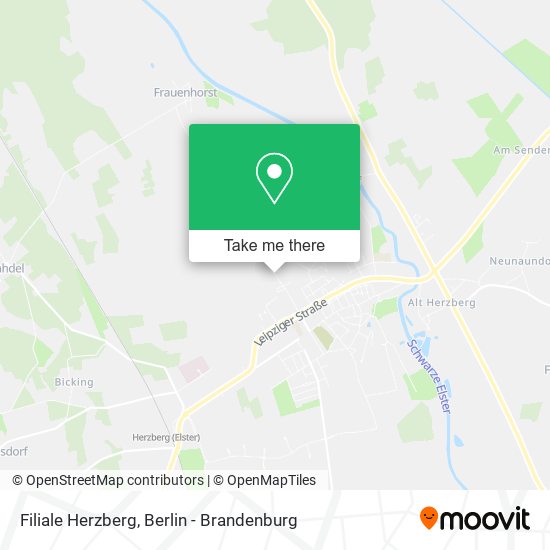 Filiale Herzberg map