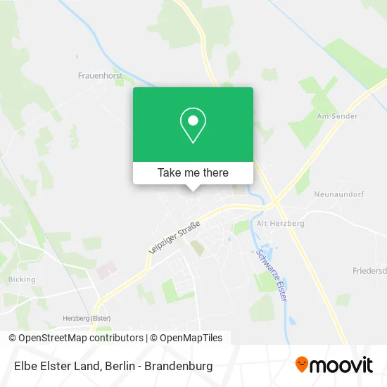 Карта Elbe Elster Land