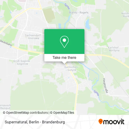 Карта Supernatural