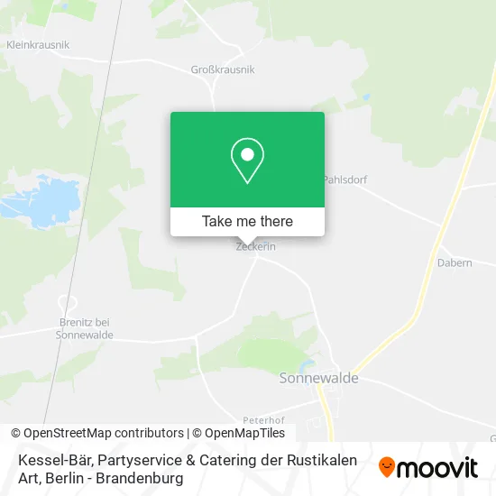 Карта Kessel-Bär, Partyservice & Catering der Rustikalen Art