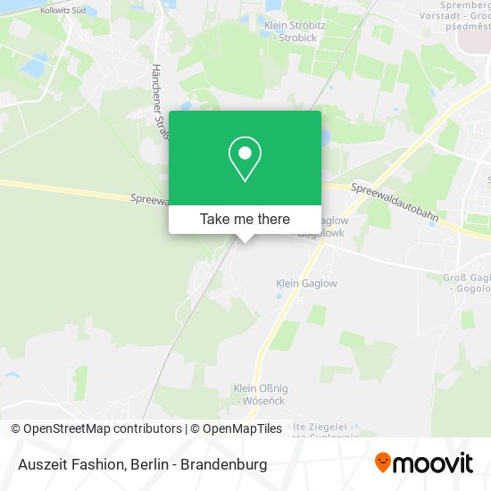 Auszeit Fashion map
