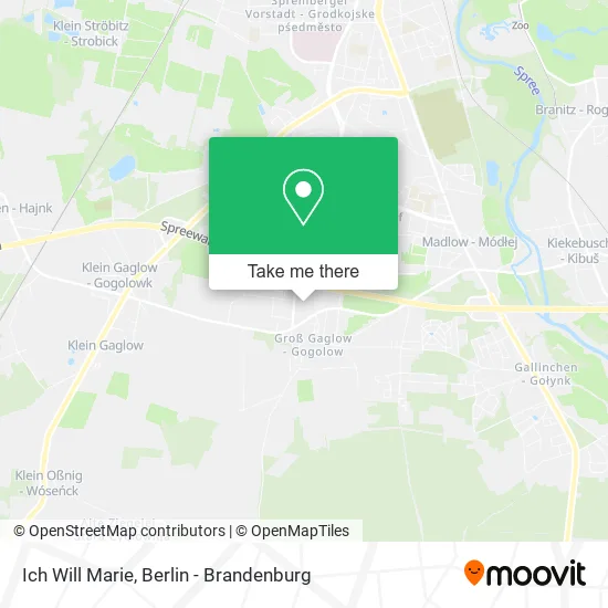 Карта Ich Will Marie