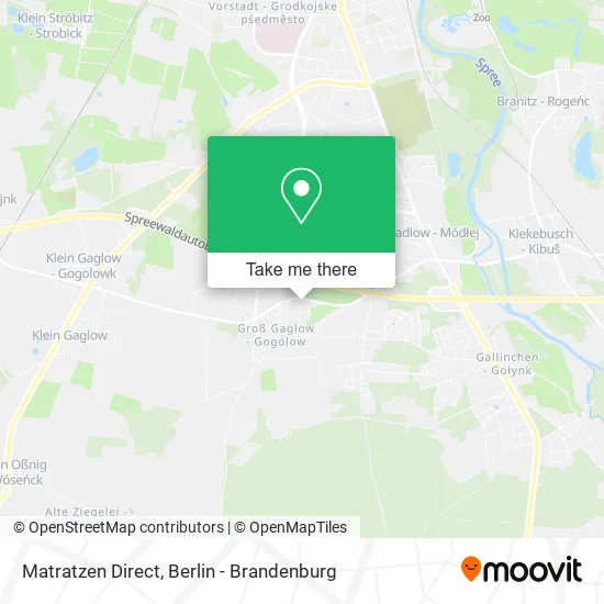 Карта Matratzen Direct