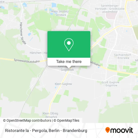 Ristorante la - Pergola map