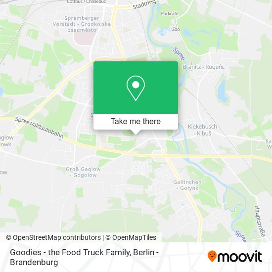 Goodies - the Food Truck Family map