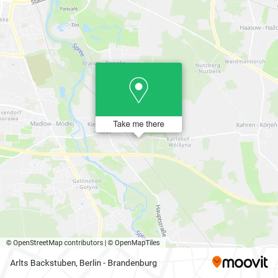 Карта Arlts Backstuben