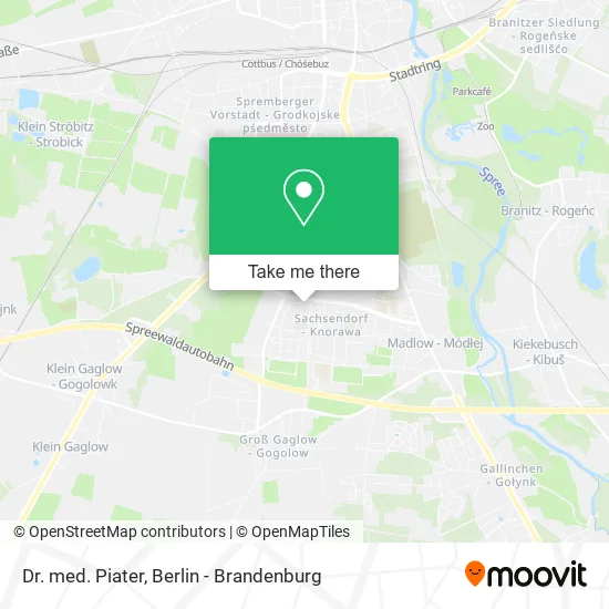 Карта Dr. med. Piater