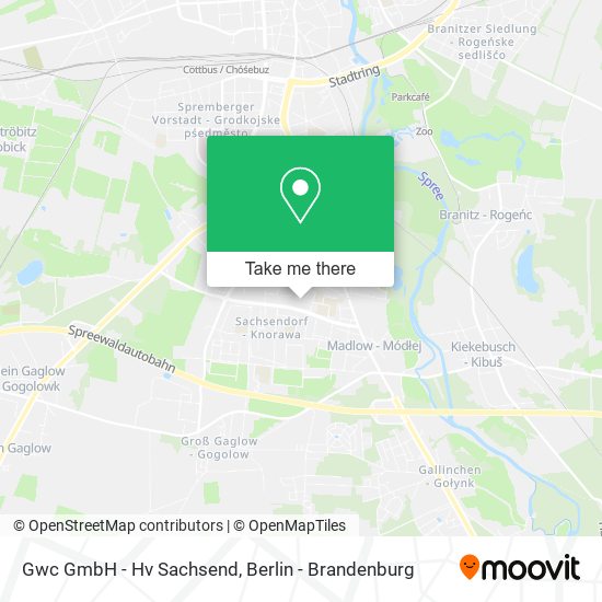 Gwc GmbH - Hv Sachsend map