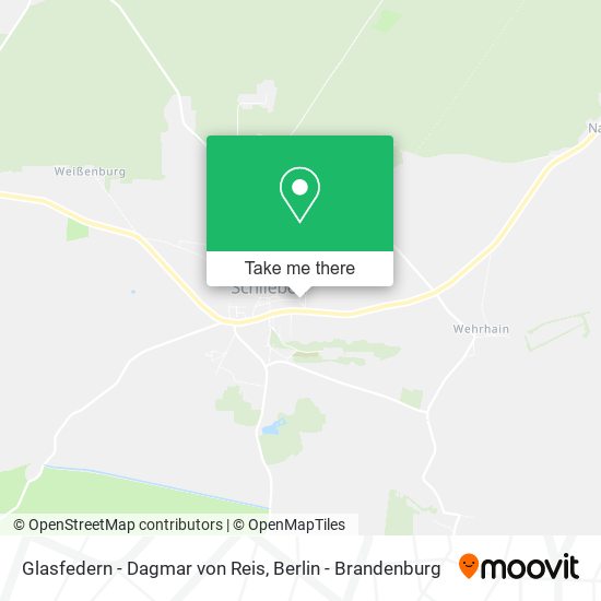 Glasfedern - Dagmar von Reis map