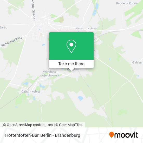 Hottentotten-Bar map