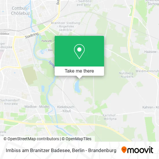 Карта Imbiss am Branitzer Badesee