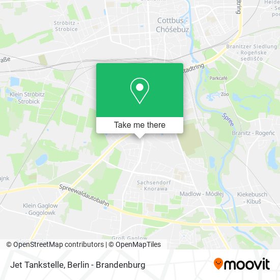 Jet Tankstelle map