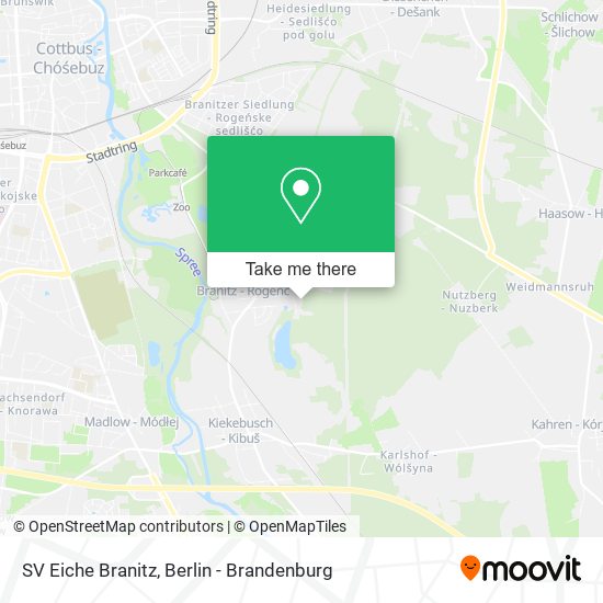 SV Eiche Branitz map