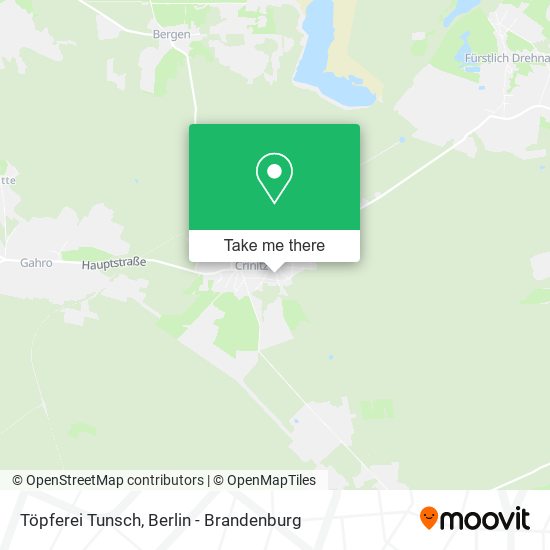 Карта Töpferei Tunsch
