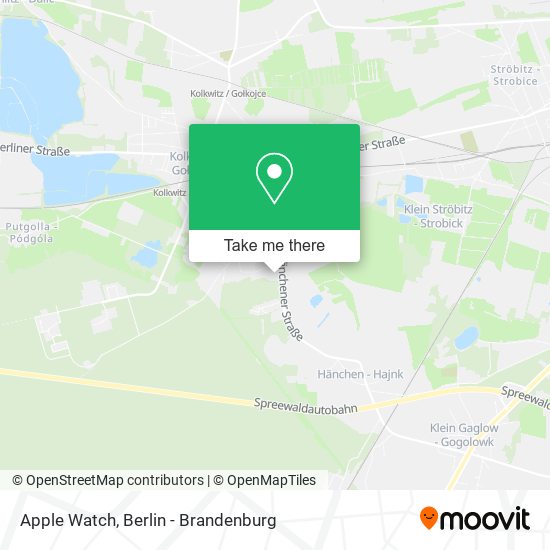 Apple Watch map