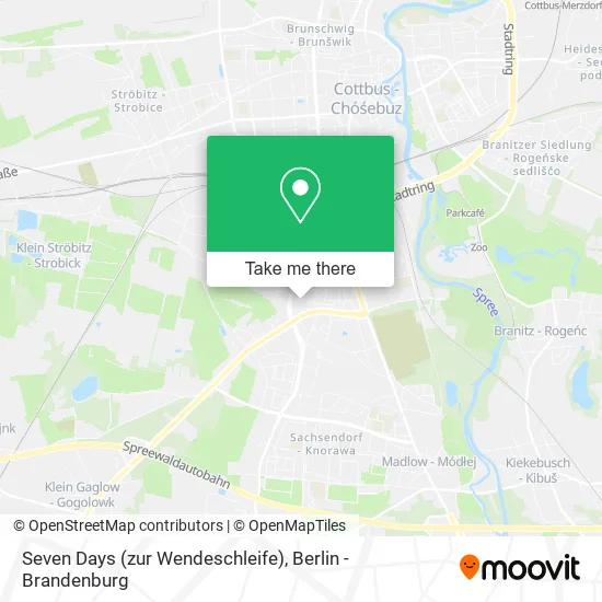 Карта Seven Days (zur Wendeschleife)