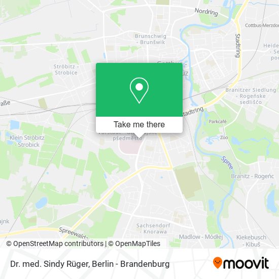 Dr. med. Sindy Rüger map
