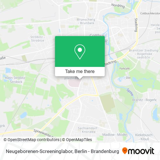 Neugeborenen-Screeninglabor map