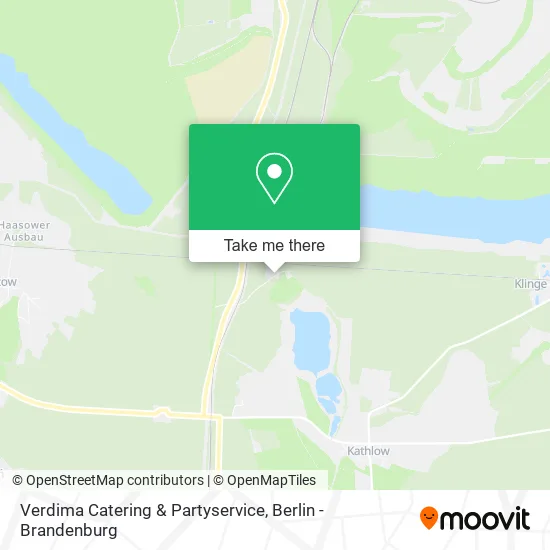 Карта Verdima Catering & Partyservice