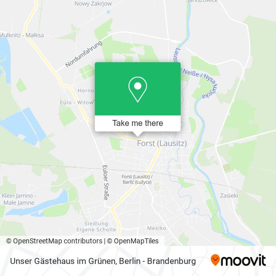 Карта Unser Gästehaus im Grünen