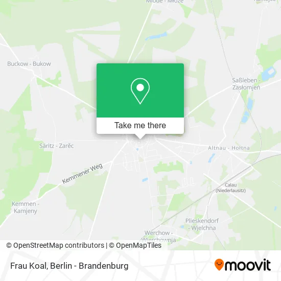 Карта Frau Koal