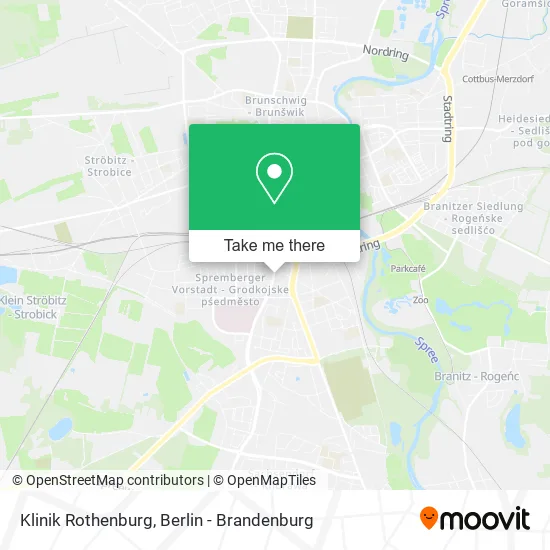 Klinik Rothenburg map