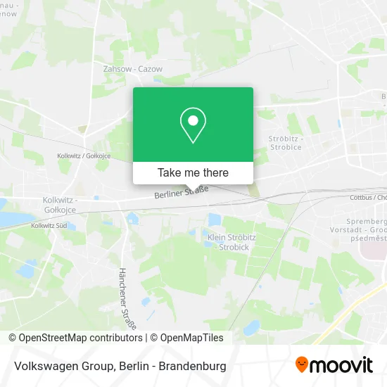Volkswagen Group map