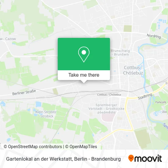 Карта Gartenlokal an der Werkstatt