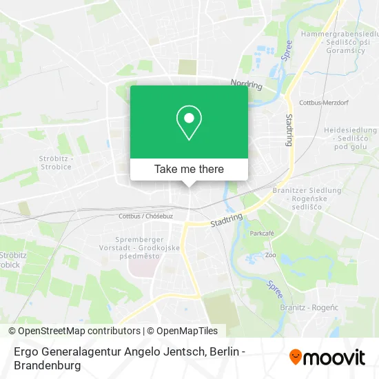 Карта Ergo Generalagentur Angelo Jentsch