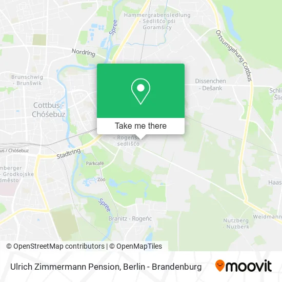 Ulrich Zimmermann Pension map