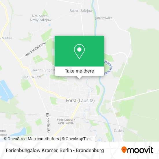 Карта Ferienbungalow Kramer