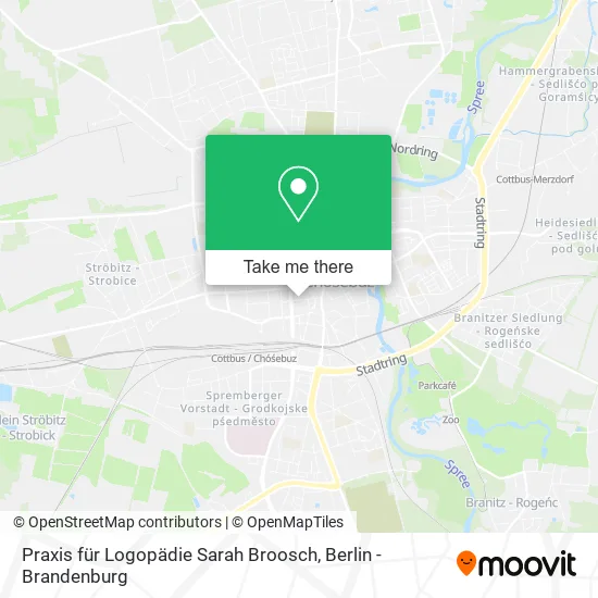Карта Praxis für Logopädie Sarah Broosch