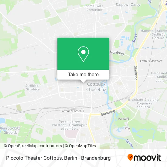 Карта Piccolo Theater Cottbus
