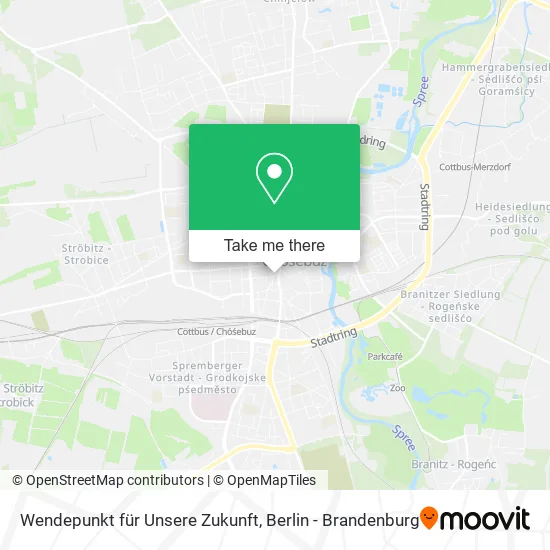 Карта Wendepunkt für Unsere Zukunft