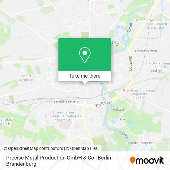 Карта Precise Metal Production GmbH & Co.