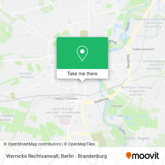 Wernicke Rechtsanwalt map