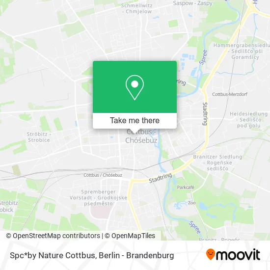 Карта Spc*by Nature Cottbus