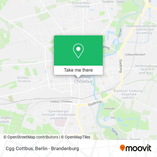 Cgg Cottbus map