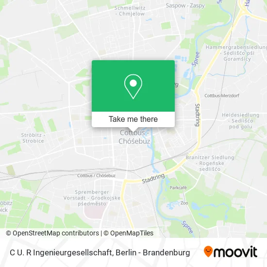 Карта C U. R Ingenieurgesellschaft