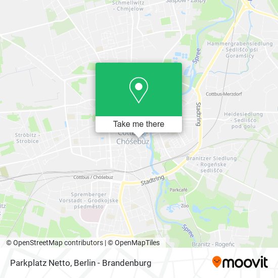 Parkplatz Netto map