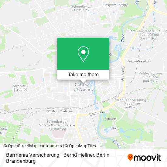 Карта Barmenia Versicherung - Bernd Hellner