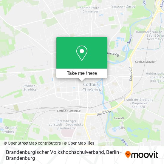 Brandenburgischer Volkshochschulverband map