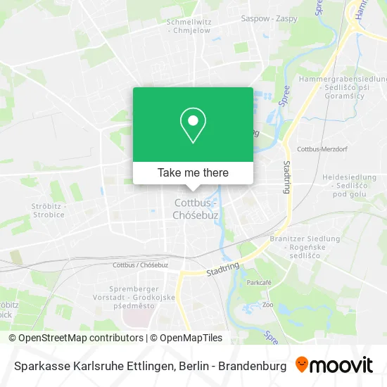Карта Sparkasse Karlsruhe Ettlingen
