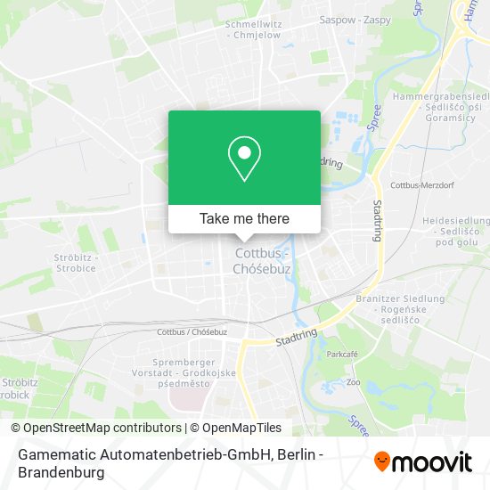 Gamematic Automatenbetrieb-GmbH map