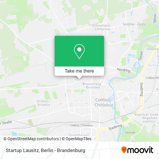 Startup Lausitz map