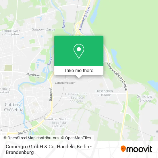 Comergro GmbH & Co. Handels map